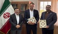 امضای تفاهم‌نامه تحصیل پزشکان شفاخانه افغان اوزبیک در علوم پزشکی خراسان‌شمالی